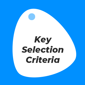 Key Selection Criteria